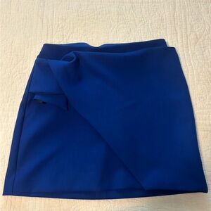 Zara Basic Royal Blue Skirt